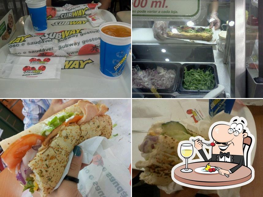 Platos en Subway