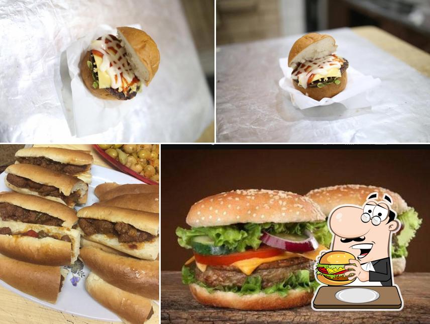 Essayez un hamburger à ١٠٠ كرش