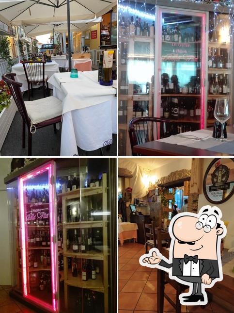 Gli interni di Nuovo Bella Vita Osteria Del Forno A Legna