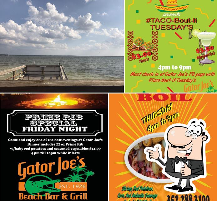 Gator Joe's Beach Bar & Grill in Ocklawaha Restaurant menu and reviews