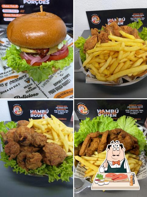 Peixe e fritas em 2 PONTO 4 Burguer & Chiken