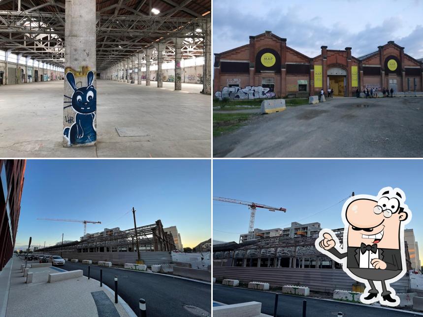 L'extérieur de Les Halles de la Cartoucherie