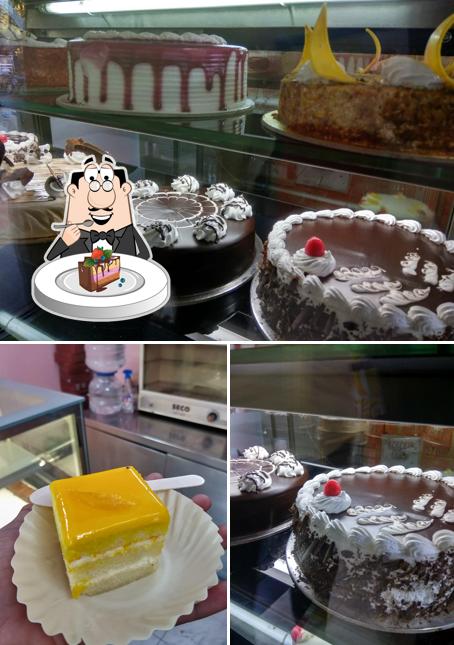 Chocolate cake at Sweet Chariot