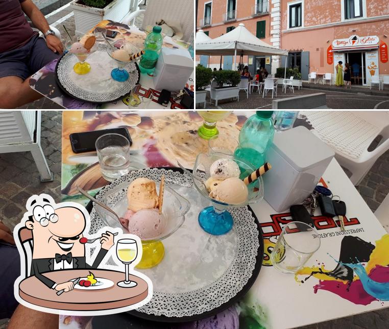 La foto della cibo e interni di Bottega del Gelato