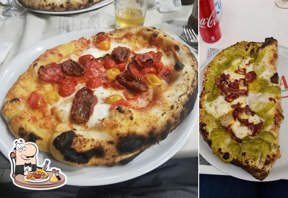 Scegli tra le molte varianti di pizza