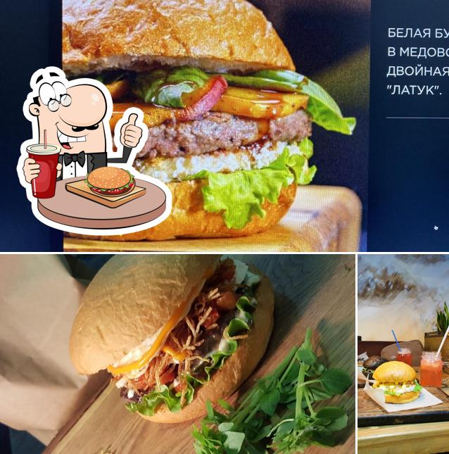 Order a burger at Burger Drive: burgers, salads