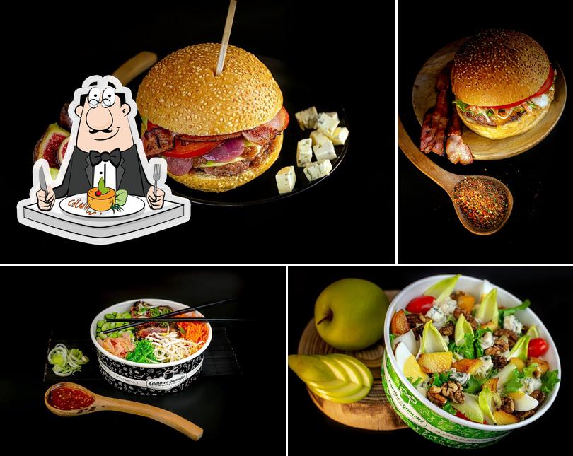 La cantine des Michels - Eurocentre Burger, Sandwich, Salade, Poké et Plat sur place et à emporter