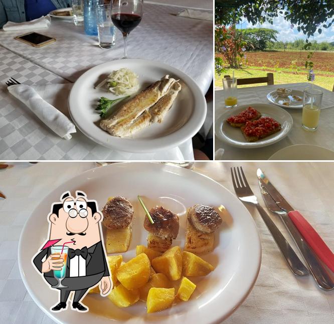 Mira las fotos que muestran bebida y comida en El Cuajaní