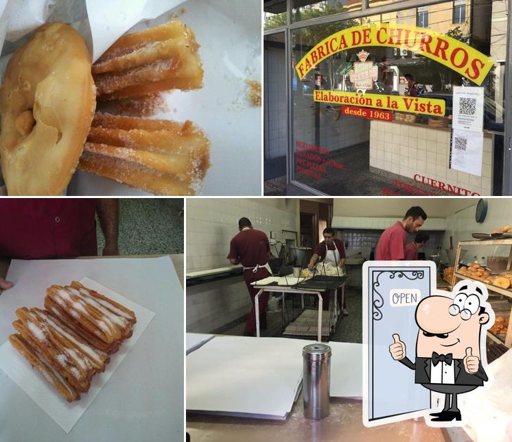 See this pic of Fábrica de Churros
