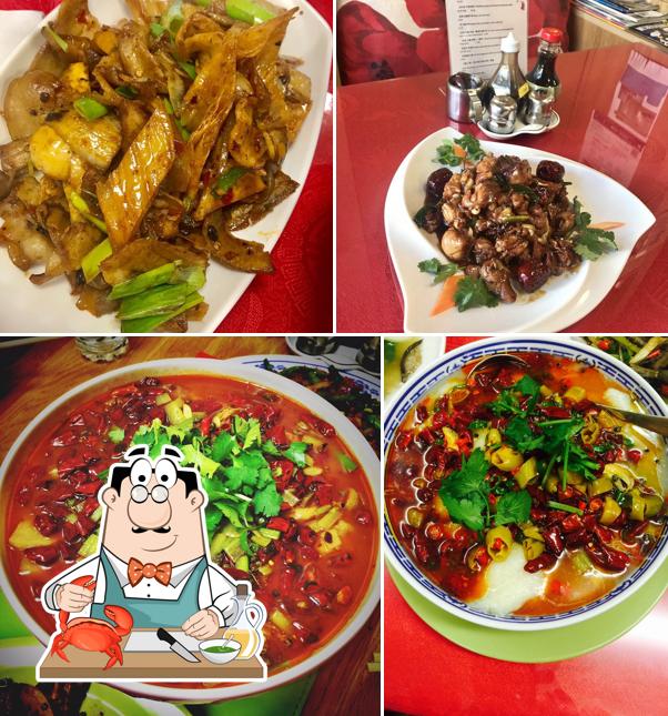 Pick different seafood items served at Sichuan Savour