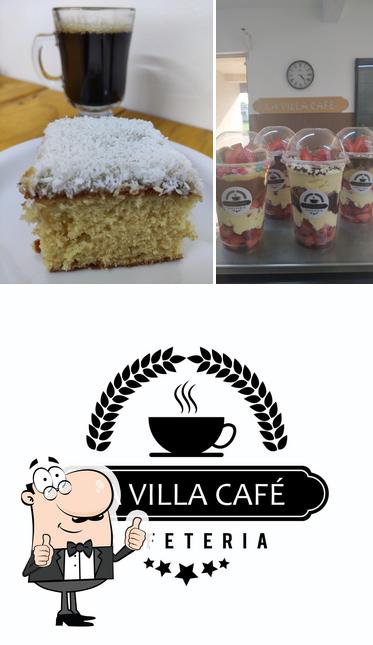 Here's a pic of LA VILLA CAFÉ