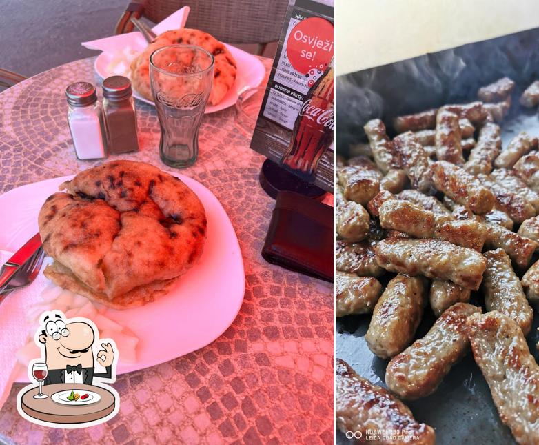 Nourriture à Ćevapi "K tržnici"