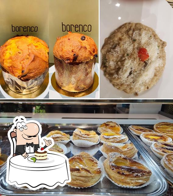 Ristorante, Pizzeria Borenco sert une éventail de desserts