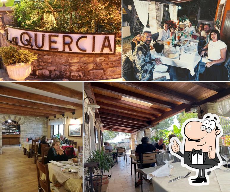 Vedi questa foto di Restaurant La Quercia