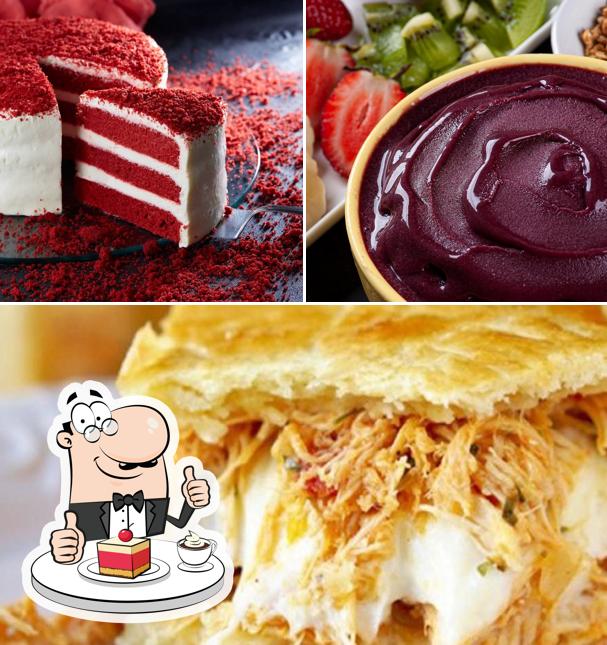 Root´s Açaí Café - Ribeirão Preto Jd. Botânico oferece uma escolha de pratos doces