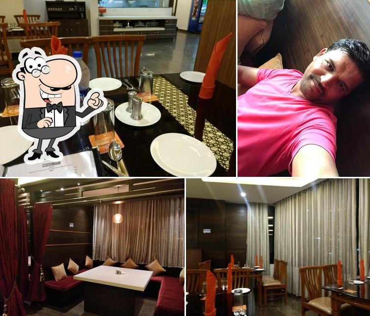 The interior of Royal Atithya