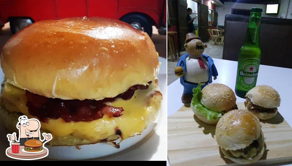 Experimente um dos hambúrgueres servidos no Hamburgueria artesanal Dudu Burguer Jarinu
