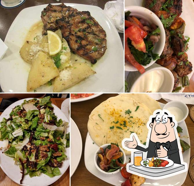 Блюда в "Cyma Greek Taverna"