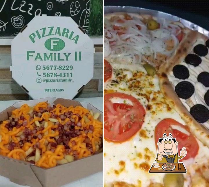 Peça diferentes tipos de pizza