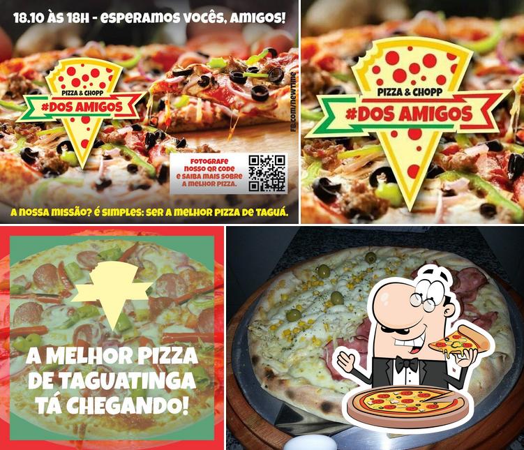 Peça pizza no #Dos Amigos