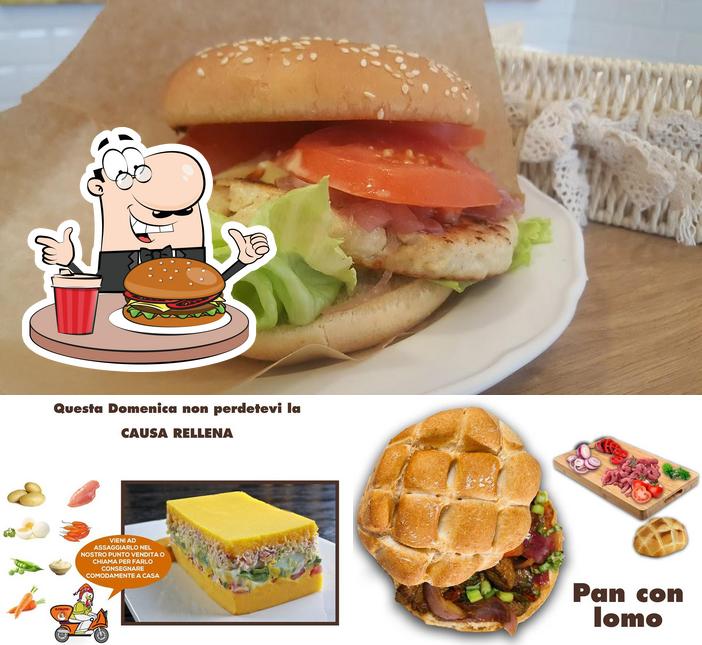 Prenditi un hamburger a El Pollito