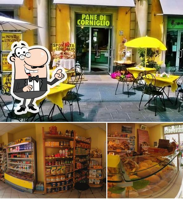 Dai un’occhiata alla foto che mostra la interni e cibo di Il poeta panettiere Parma