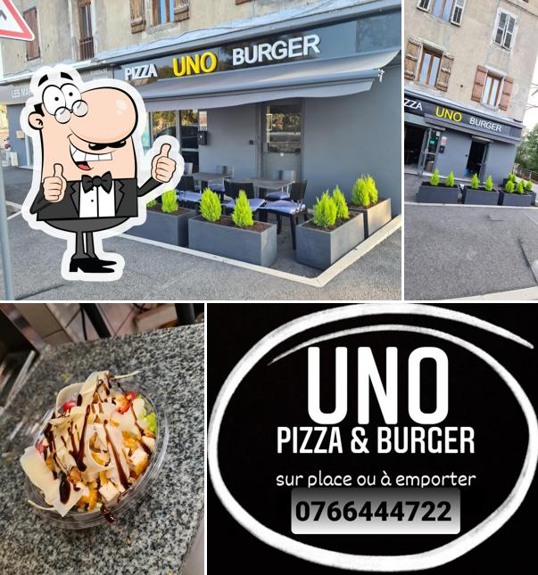 Voir cette photo de pizza "UNO" burger