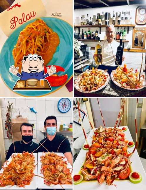 Cibo al Ristorante Da Robertino - Palau