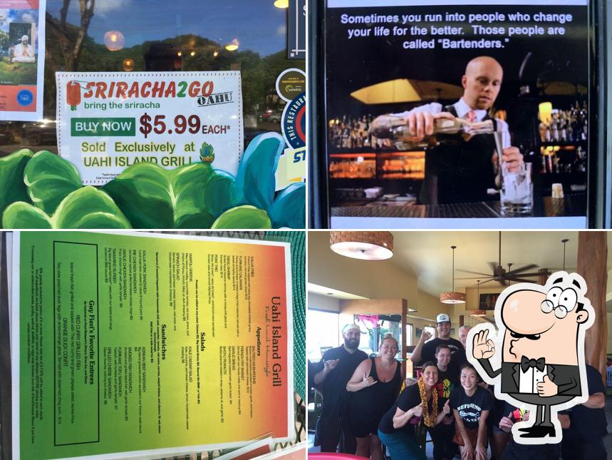 Uahi Island Grill, 33 Aulike St in Kailua Restaurant menu and reviews