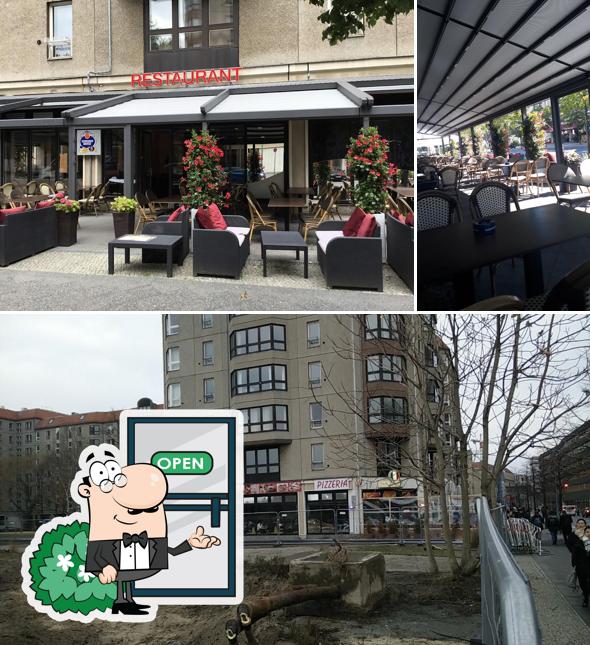 Check out how Pizzaria Bella-Italia looks outside