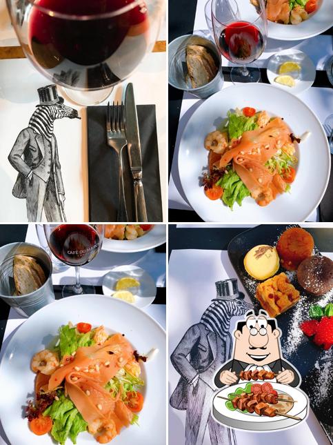 Plats à Café du Marché