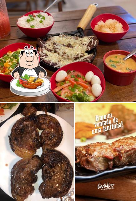 Comida em Espetaria sabor campeão