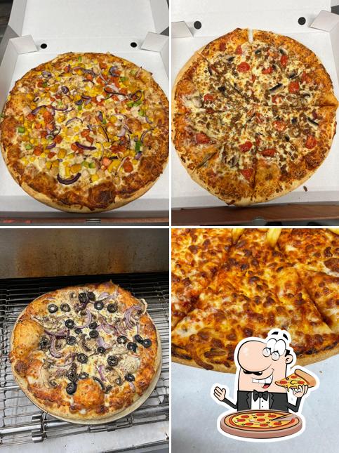 Pide distintos tipos de pizza