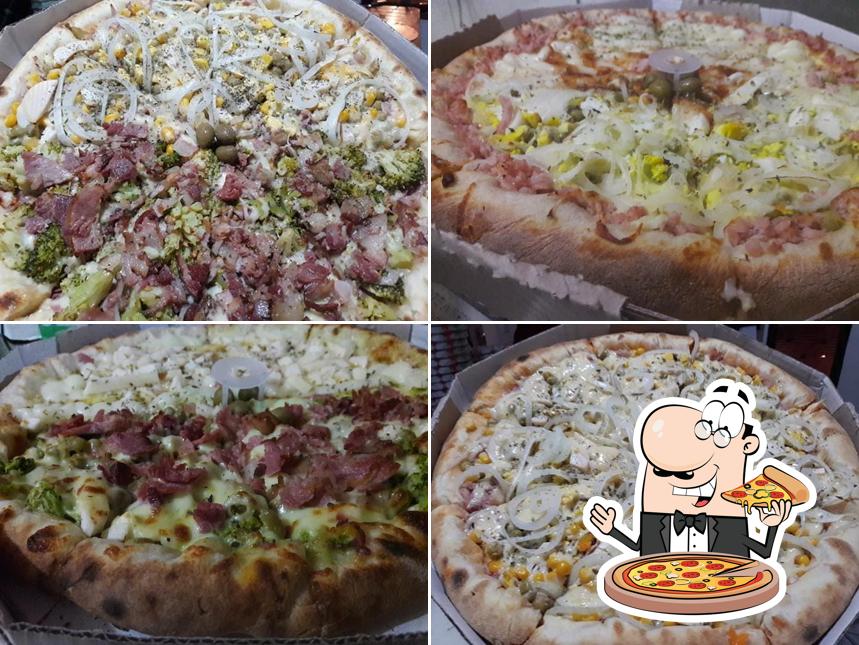 No Fran esfiha Ibaté, você pode desfrutar de pizza