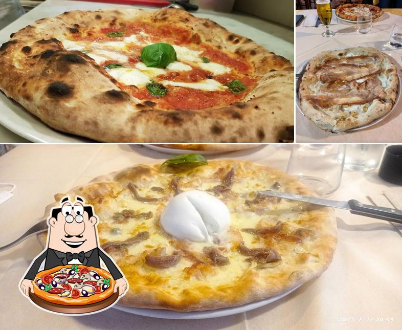 Scegli una pizza a Pizzeria Locanda Antica Pieve