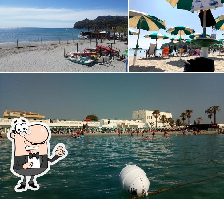 Tra le varie cose da Stabilimento Balneare D'Aquila si possono trovare la esterno e interni