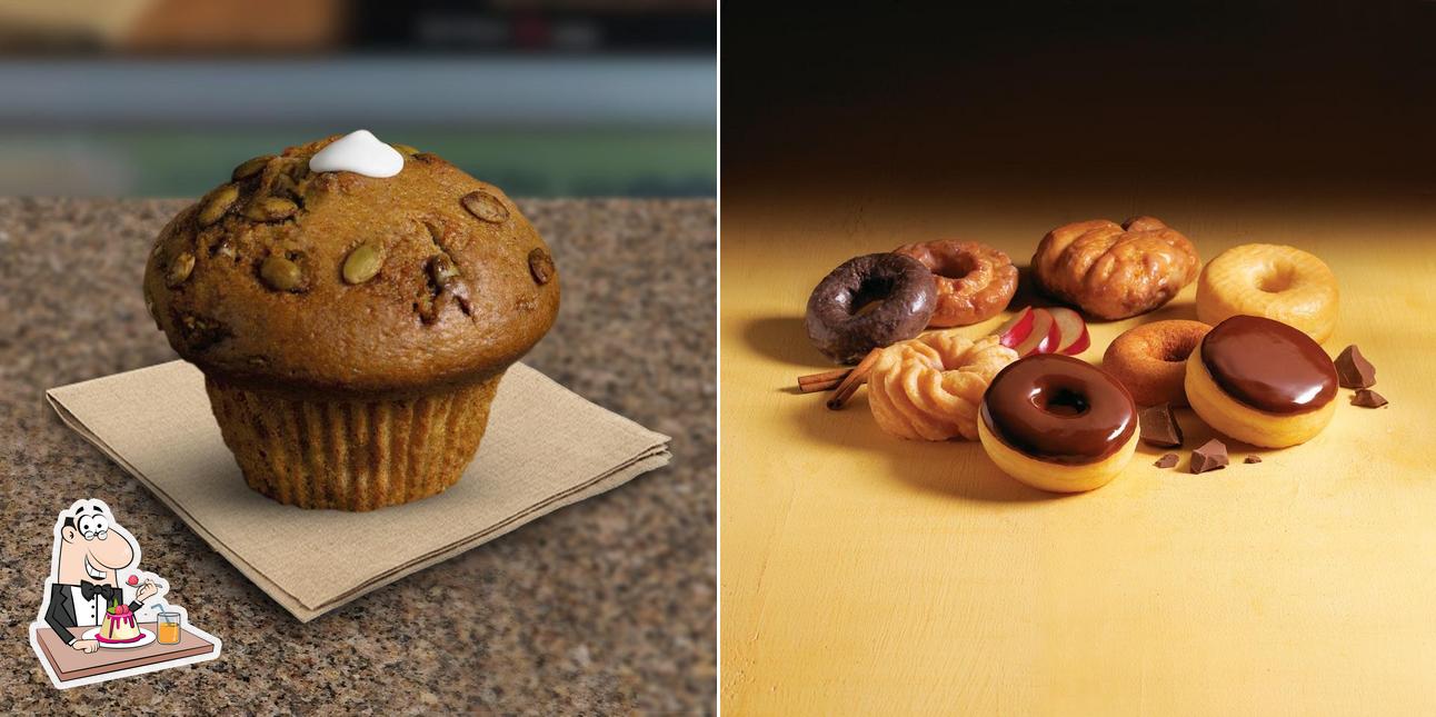 Tim Hortons provides a range of sweet dishes