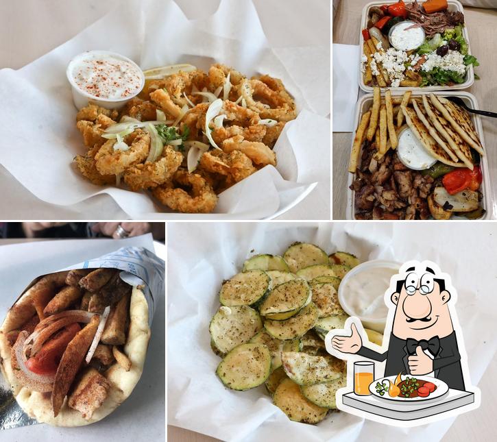 Meals at Paros Real Greek