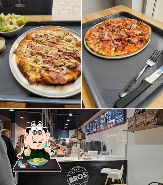 Pizzeria Bros (Vaudreuil) se distingue par sa nourriture et intérieur