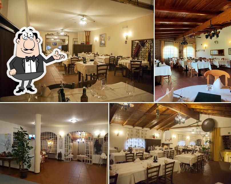 L'intérieur de Ristorante Pizzeria al Podere