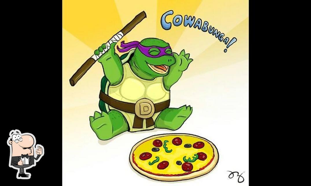 See this pic of Pizzaria Donatello