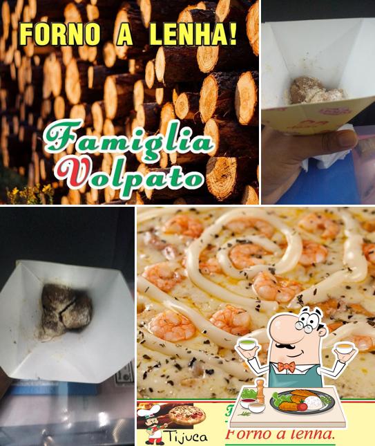 Comida em Pizzaria Famiglia Volpato - Forno a Lenha