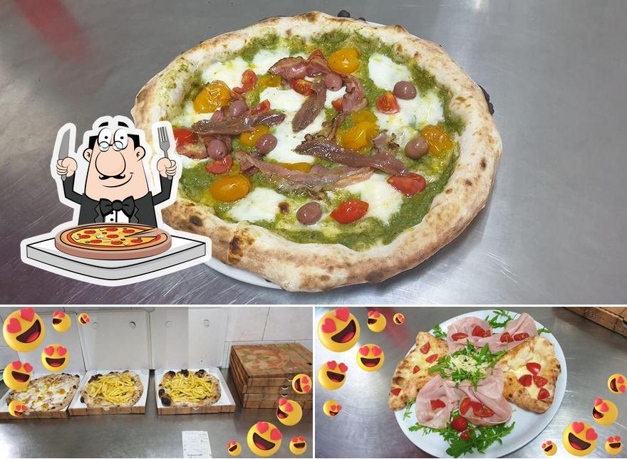 Prenez des pizzas à Pizzeria da Antonio