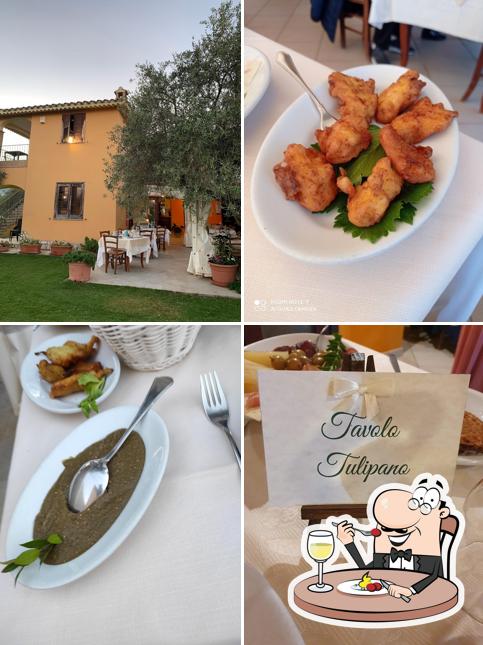 Cibo al Agriturismo Turritta de Is Arrieras