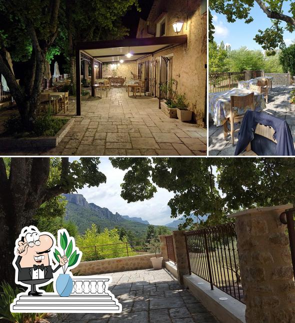 Ferme SainteCécile restaurant, MoustiersSainteMarie, Verdon Natural