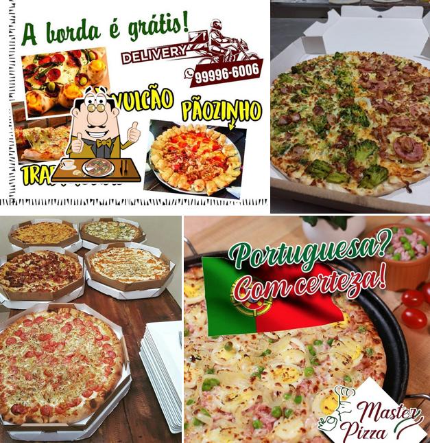 Escolha diferentes estilos de pizza