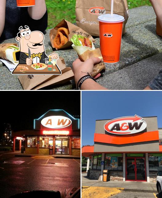 Nourriture à A&W Canada