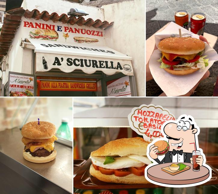 Gli hamburger di A'Sciurella - Panini e Panuozzi potranno incontrare i gusti di molti