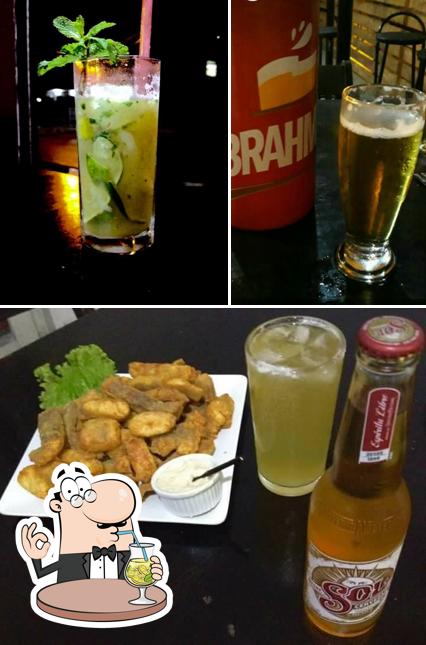 Escolha uma bebida do menu