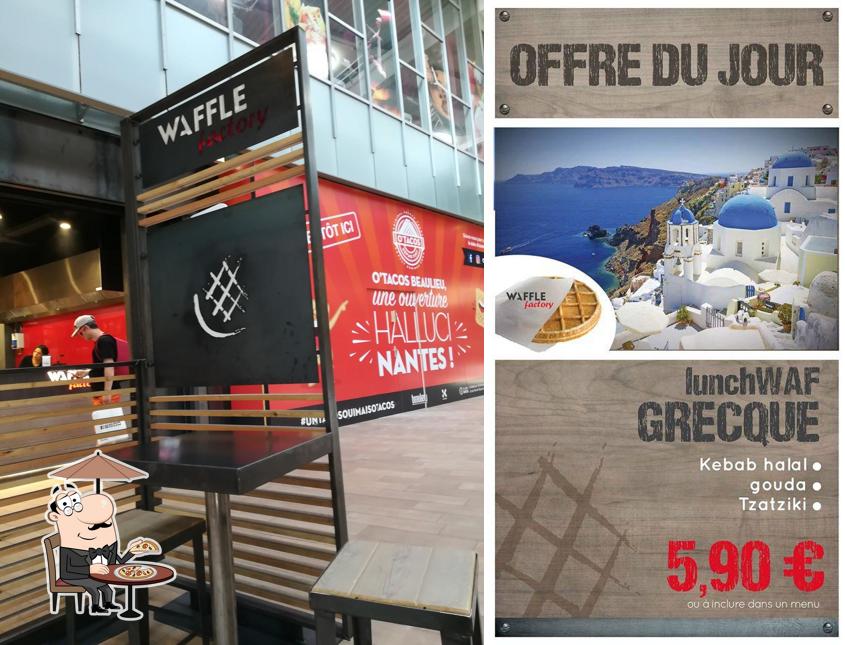 L'extérieur de Waffle Factory Nantes